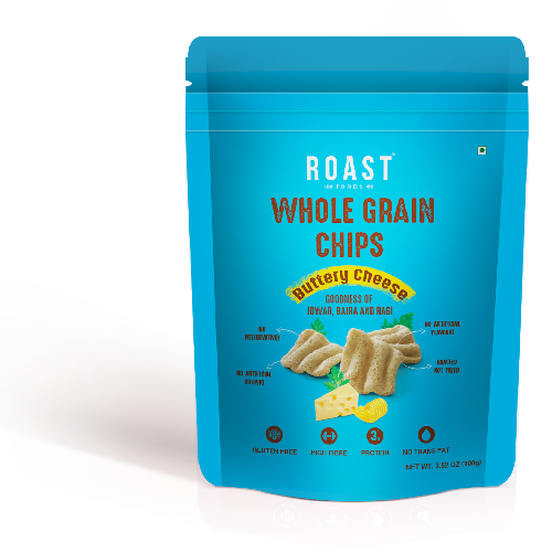 Wholegrain Chips Buttery Cheese – 100gm